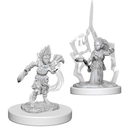 Pathfinder Battles Deep Cuts Unpainted Minis: W5 Gnome Female Druid