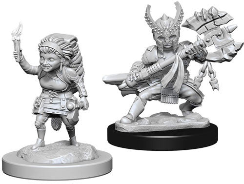 D&D Nolzur's Marvelous Unpainted Miniatures: W6 Female Halfling Fighters