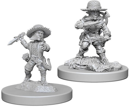 Pathfinder Battles Deep Cuts Unpainted Minis: W6 Male Halfling Rogue