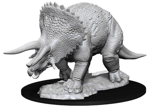 D&D Nolzur's Marvelous Unpainted Minis: W7 Triceratops