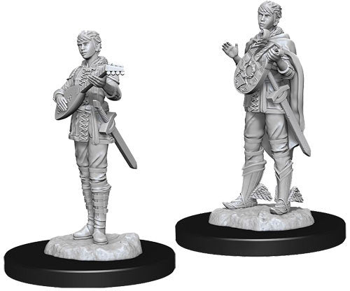 D&D Nolzur's Marvelous Unpainted Miniatures: W7 Female Half-Elf Bard