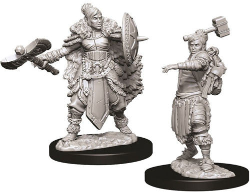 D&D Nolzur's Marvelous Unpainted Miniatures: W9 Female Half-Orc Barbarian