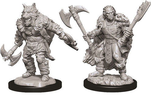 D&D Nolzur's Marvelous Unpainted Miniatures: W9 Male Half-Orc Barbarian