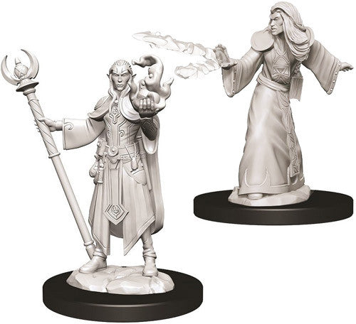 D&D Nolzur's Marvelous Unpainted Miniatures: W9 Male Elf Wizard