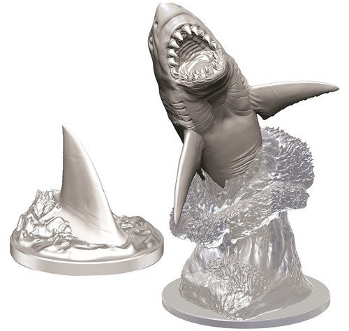 WizKids Deep Cuts Unpainted Minis: W9 Shark