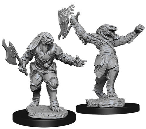 D&D Nolzur's Marvelous Unpainted Miniatures: W11 Female Dragonborn Fighter
