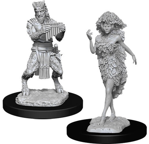 D&D Nolzur's Marvelous Unpainted Miniatures: W11 Satyr & Dryad