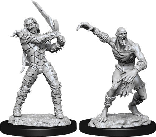 D&D Nolzur's Marvelous Unpainted Miniatures: W11 Wight & Ghast