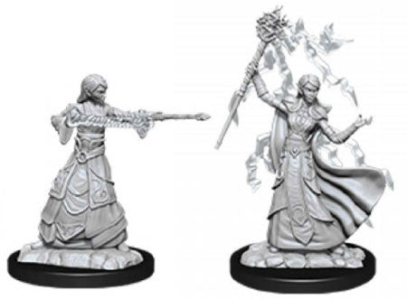 D&D Nolzur's Marvelous Unpainted Minis: W12 Female Elf Wizard